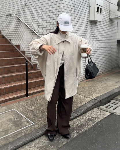 [11/13new]Relax Tuck Easy Pants  brown