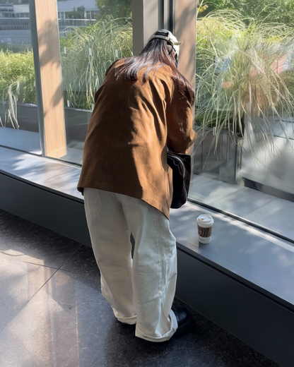 Suede Touch Box Jacket