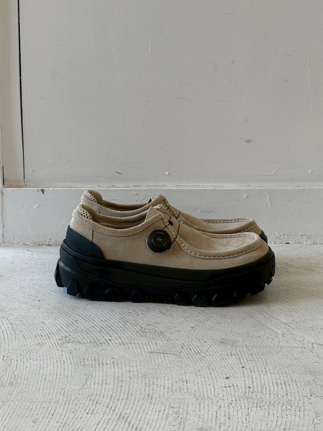 Suede Dial Leather Shoes 4月下旬入荷
