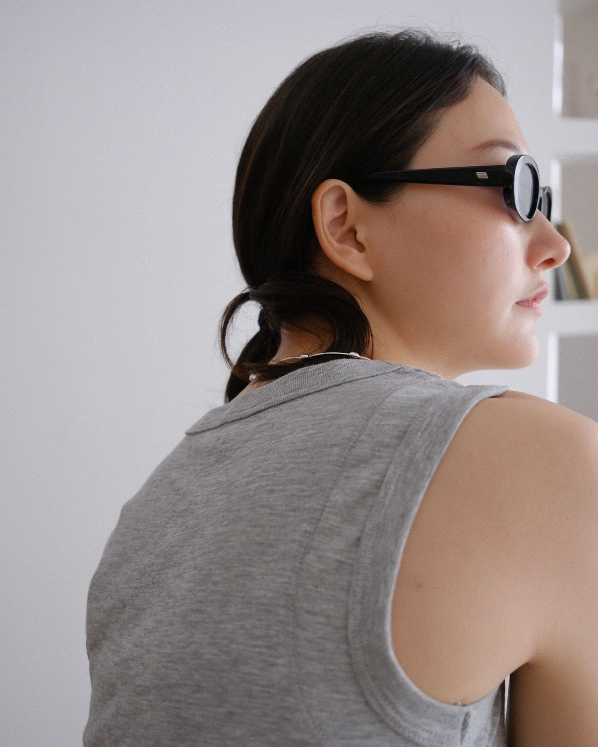 [7/16new]fat Tank Top gray
