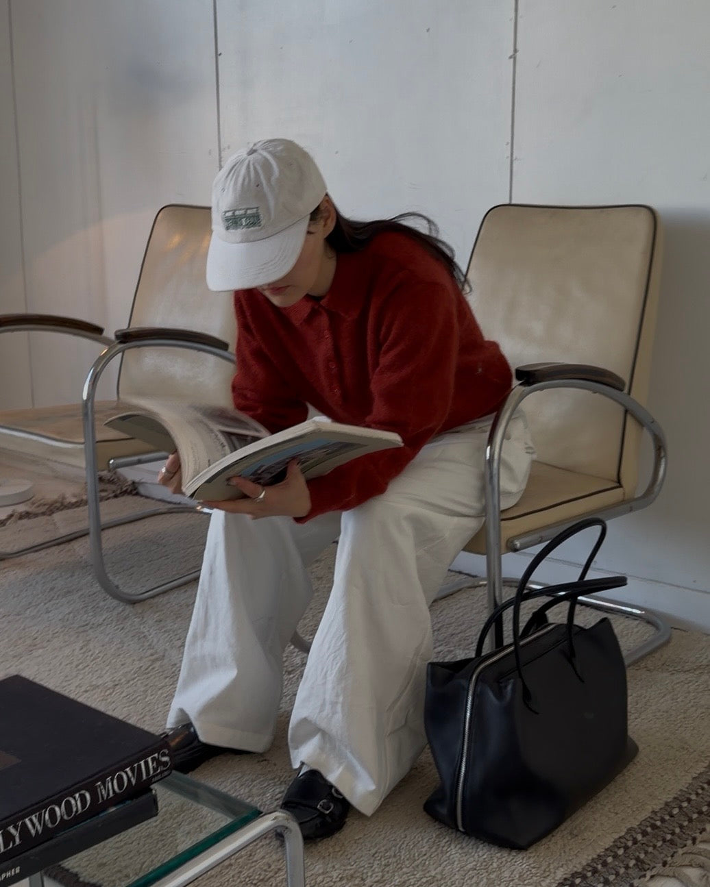 [2/12new] Cotton Wide Balance Pants