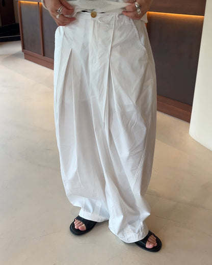 [6/11new]Volume Parachute Pants