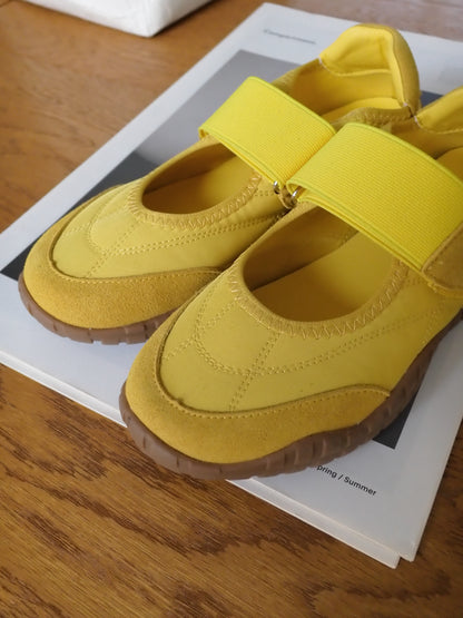 ［6/11new］Belt Fit Shoes yellow