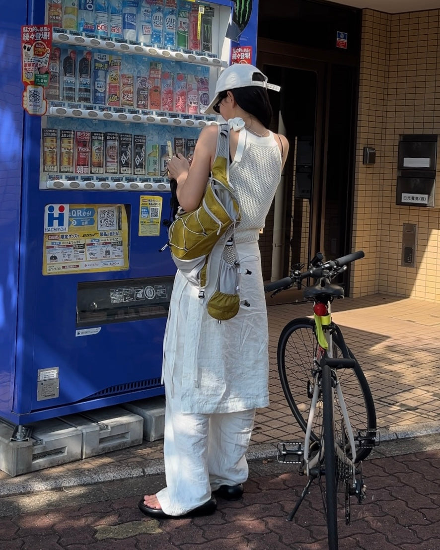 8/17restock］［予約］runner active vest yellow 9月上旬入荷