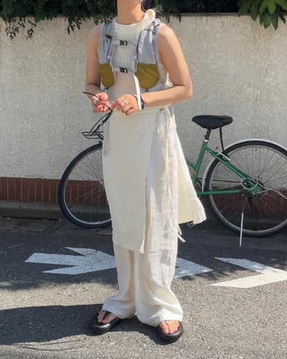 [予約]west loop lap pants ivory 9月下旬～10月初旬