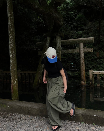 Cargo Parachute Pants khaki