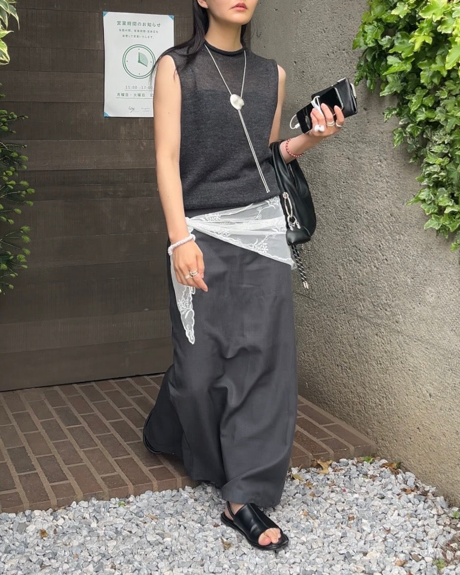 [6/4new]Dry Touch Knit black