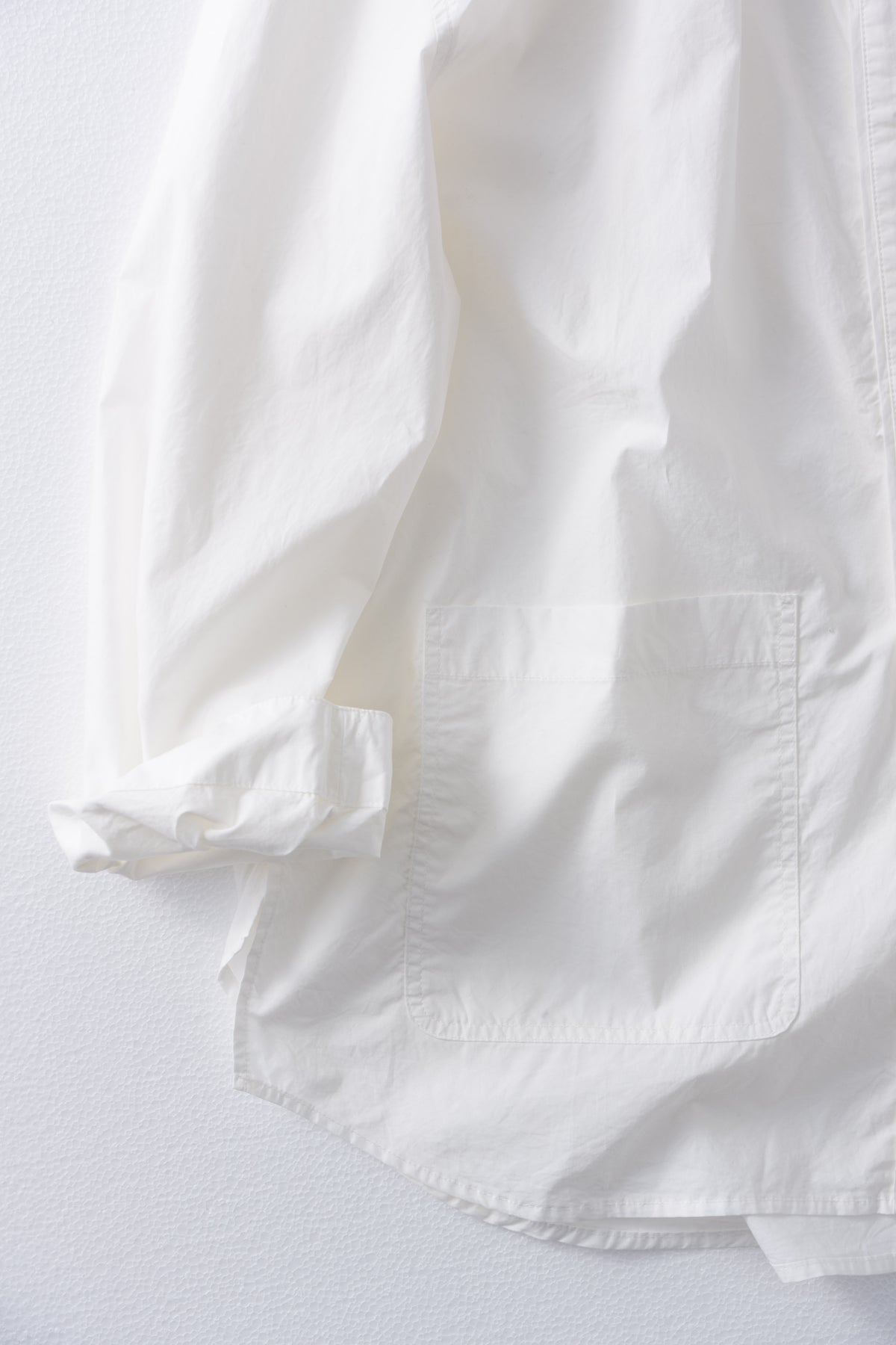 [9/17new] pocket over tail shirt  10月中旬～下旬入荷