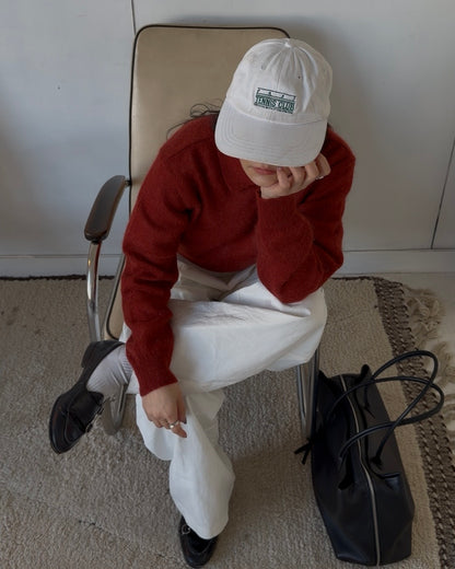 [2/12new] Cotton Wide Balance Pants