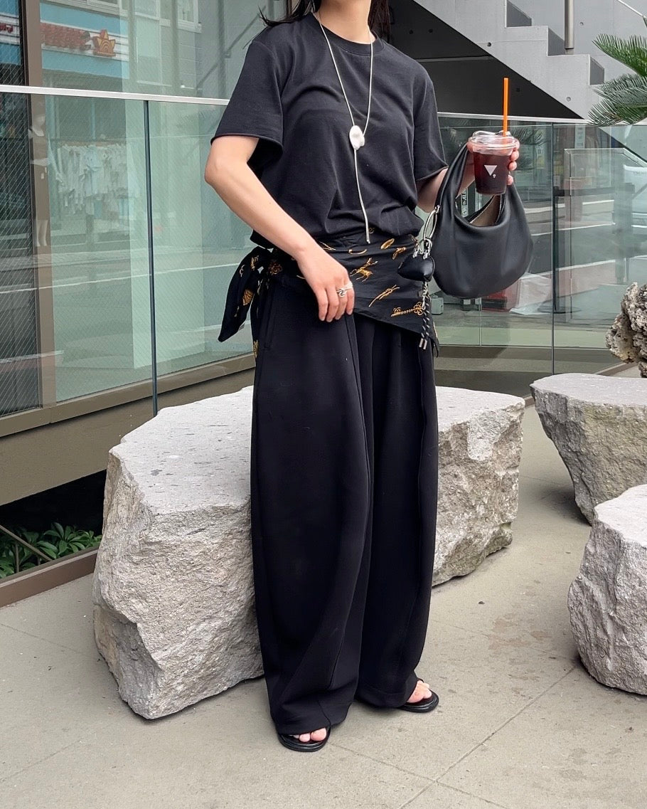 24AW】WG パンツ / WG PANTS / ブラック 24AW】WG パンツ / WG PANTS