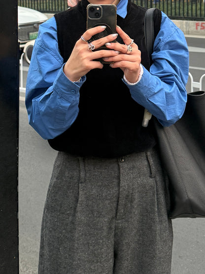 Blue Canvas Shirt