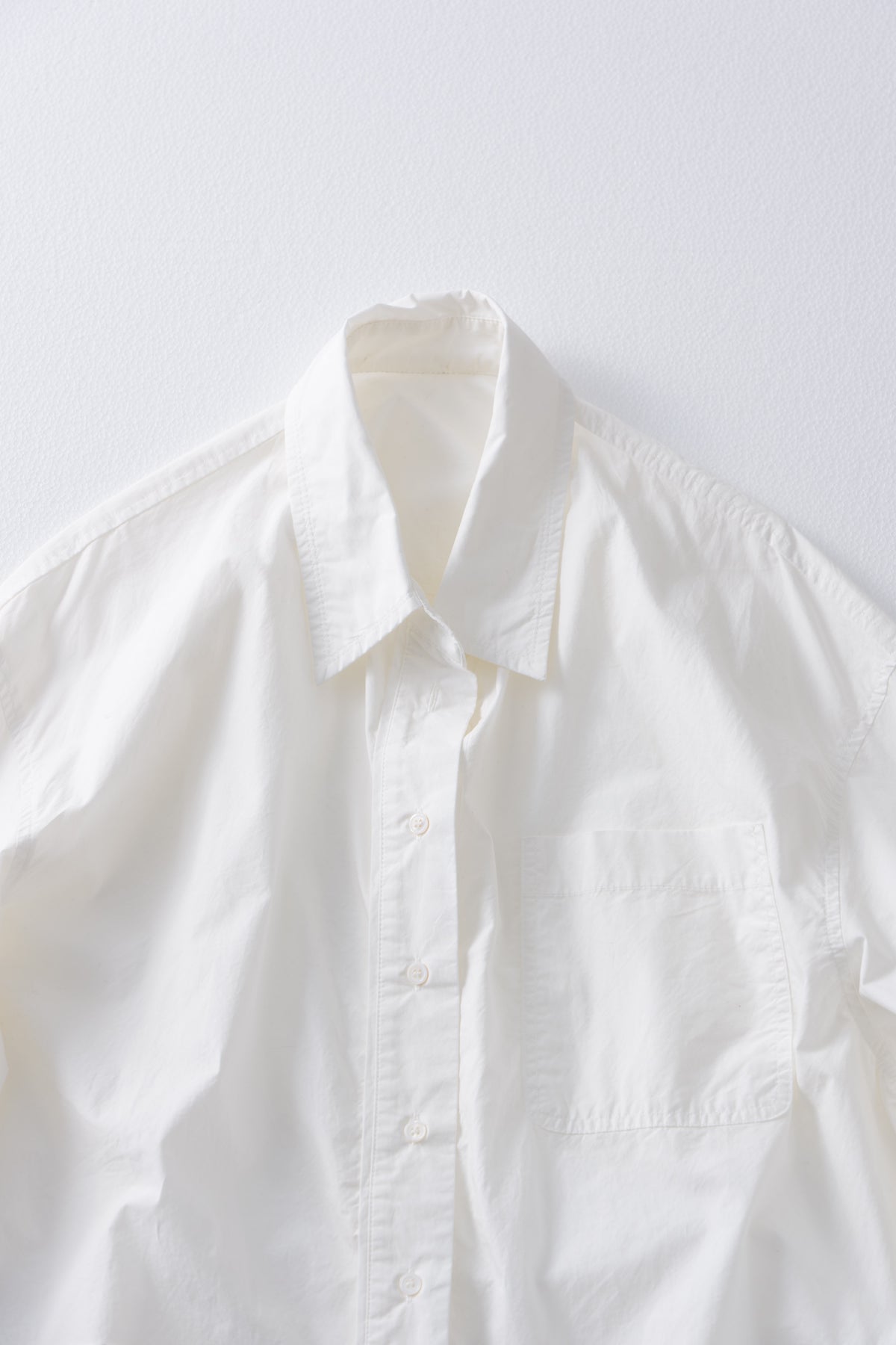 [9/17new] pocket over tail shirt  10月中旬～下旬入荷