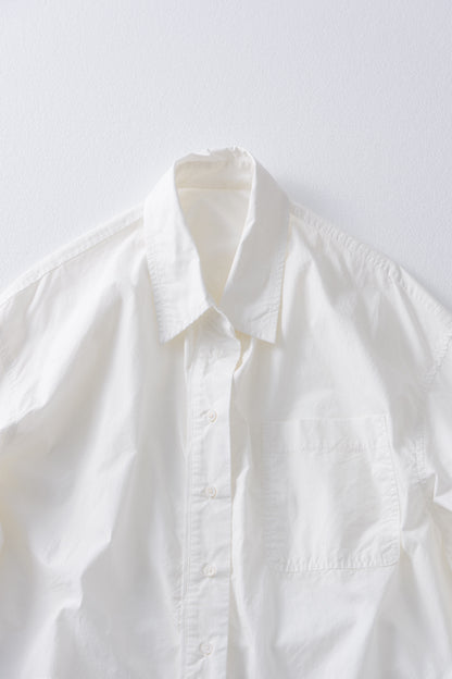 [9/17new] pocket over tail shirt  10月中旬～下旬入荷
