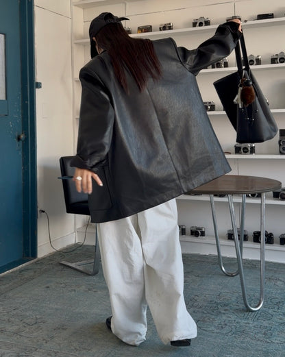 [2/12new] Cotton Wide Balance Pants