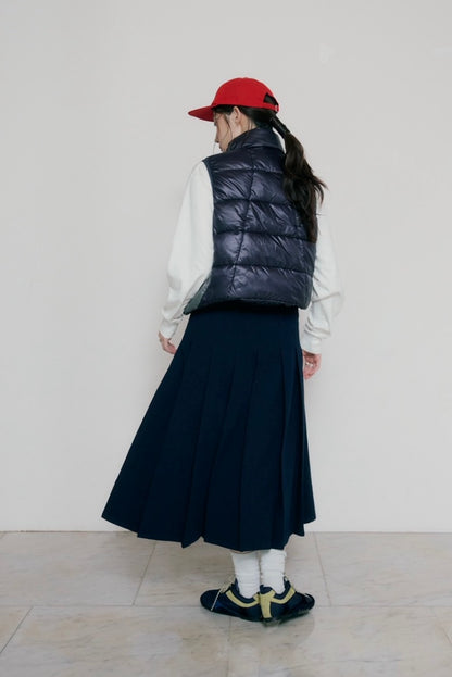 [10/22new] glossy padded vest GR
