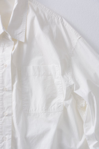[9/17new] pocket over tail shirt  10月中旬～下旬入荷