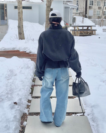 Calm Wash Wide Jeans