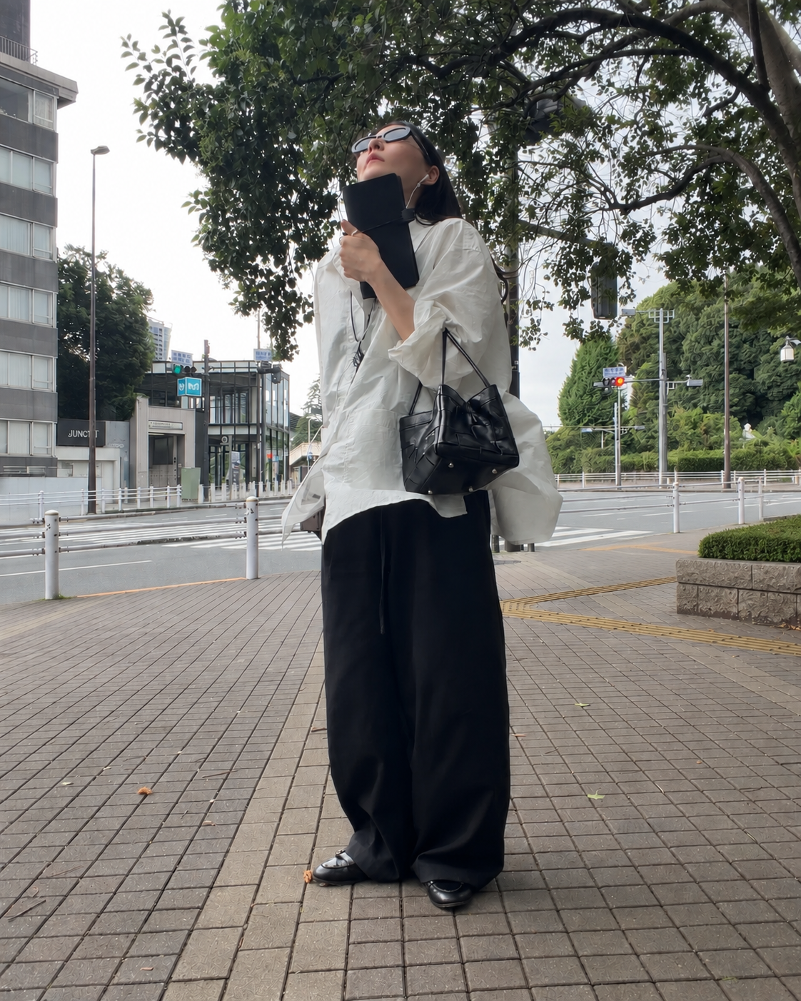 [9/17new] after hours pants black  10月中旬～下旬入荷