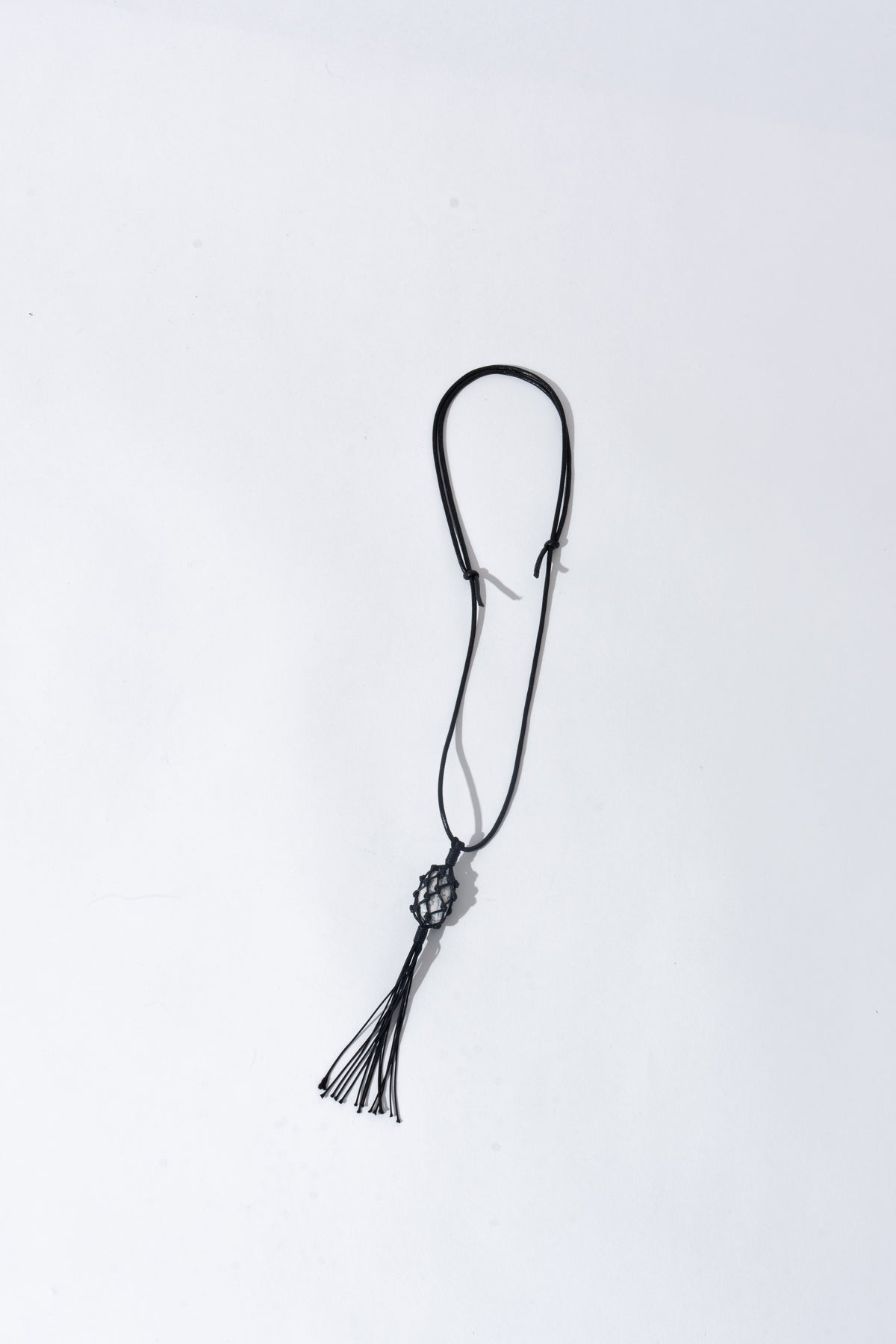 [9/17new] macramé stone necklace 10月中旬～下旬入荷