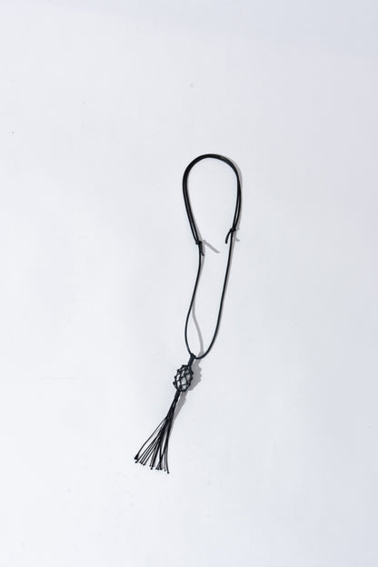 [9/17new] macramé stone necklace 10月中旬～下旬入荷