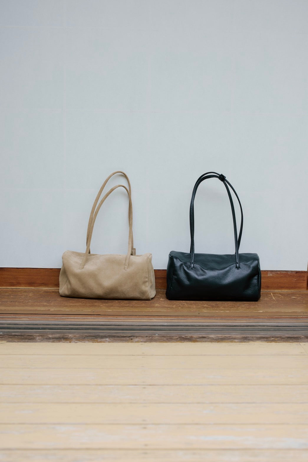 long frame leather bag BE