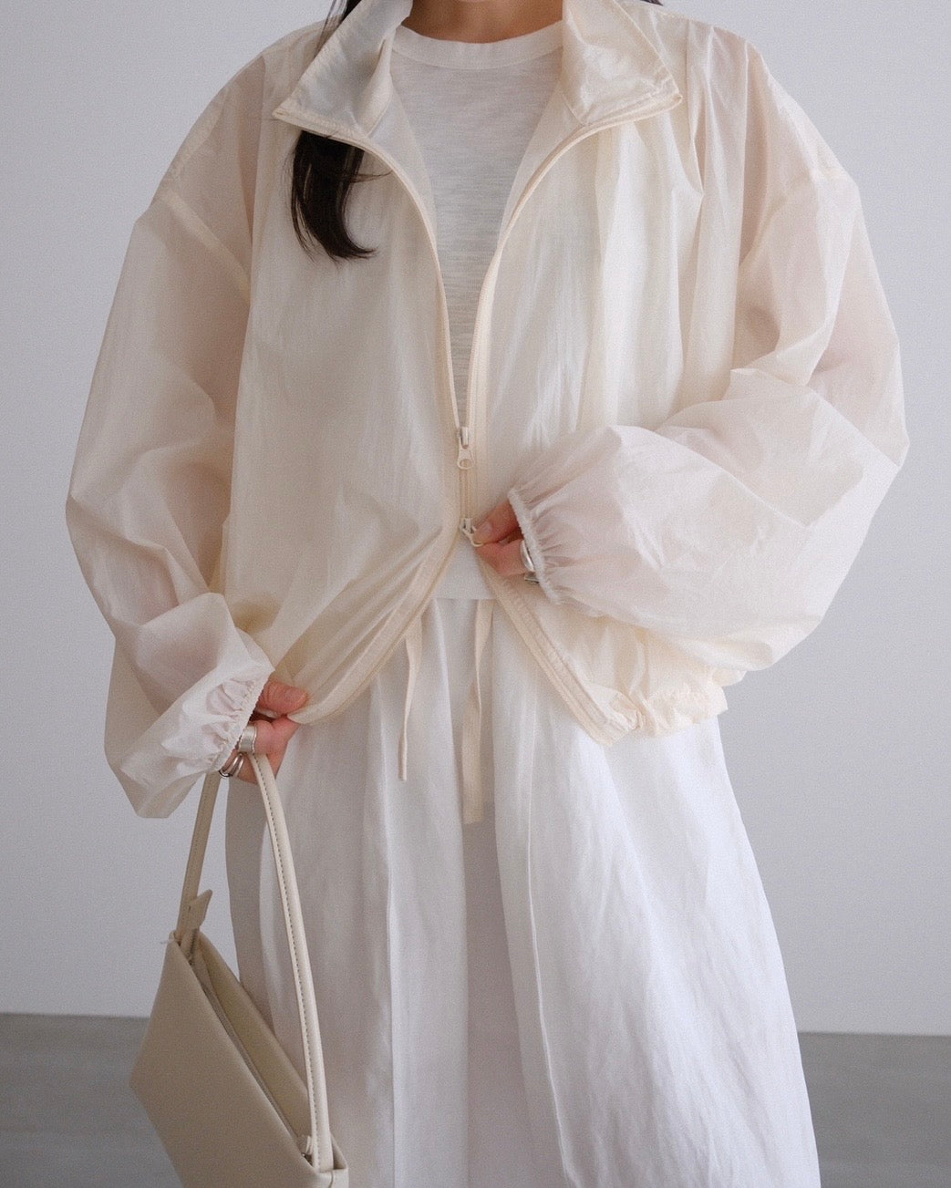[8/6new]air balloon jacket ivory 8月中旬～下旬入荷