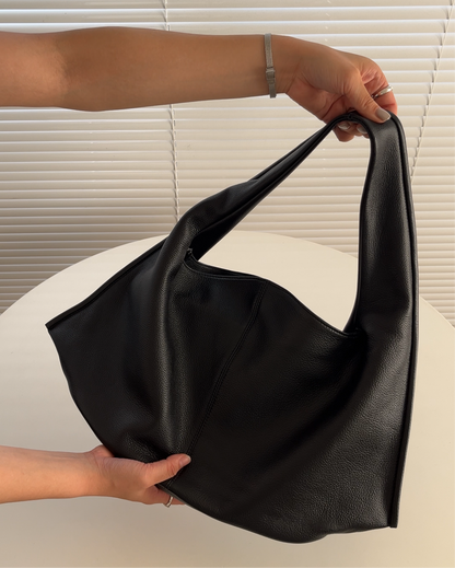 ［8/24restock］［予約］Curve Leather boston  shoulder bag 8月下旬～9月初旬入荷