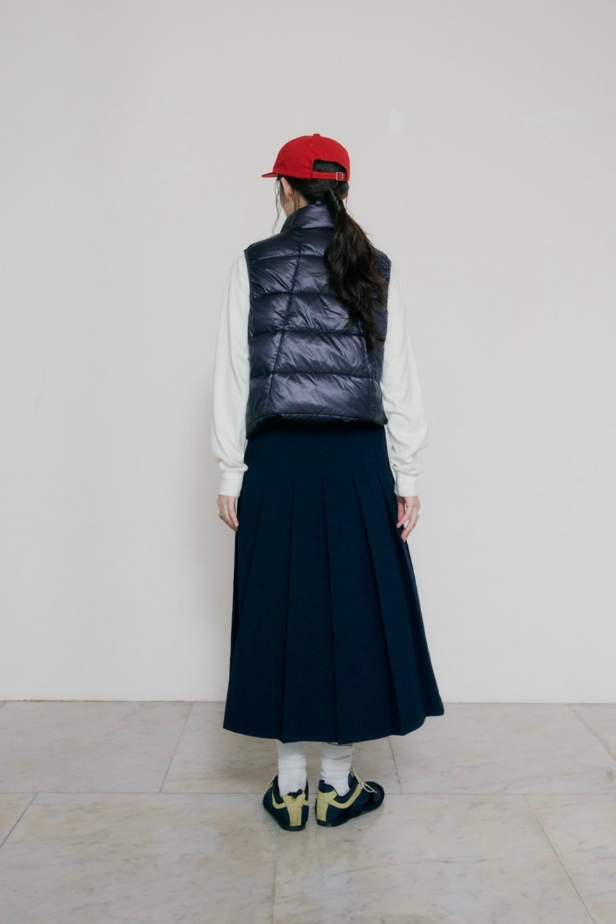 [10/22new] glossy padded vest GR
