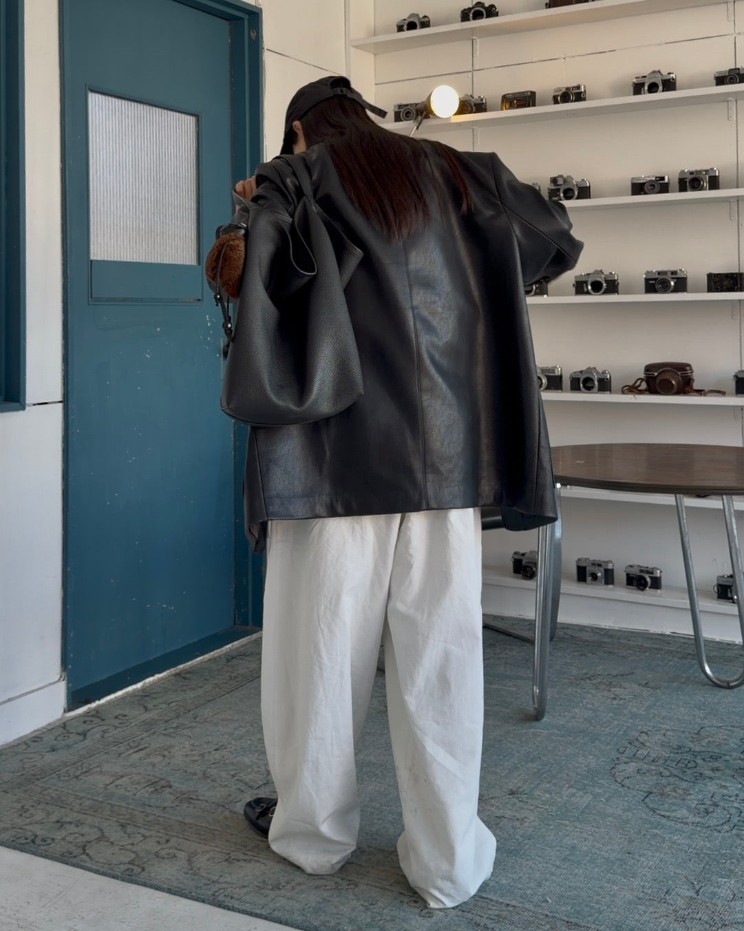 [2/12new] Cotton Wide Balance Pants