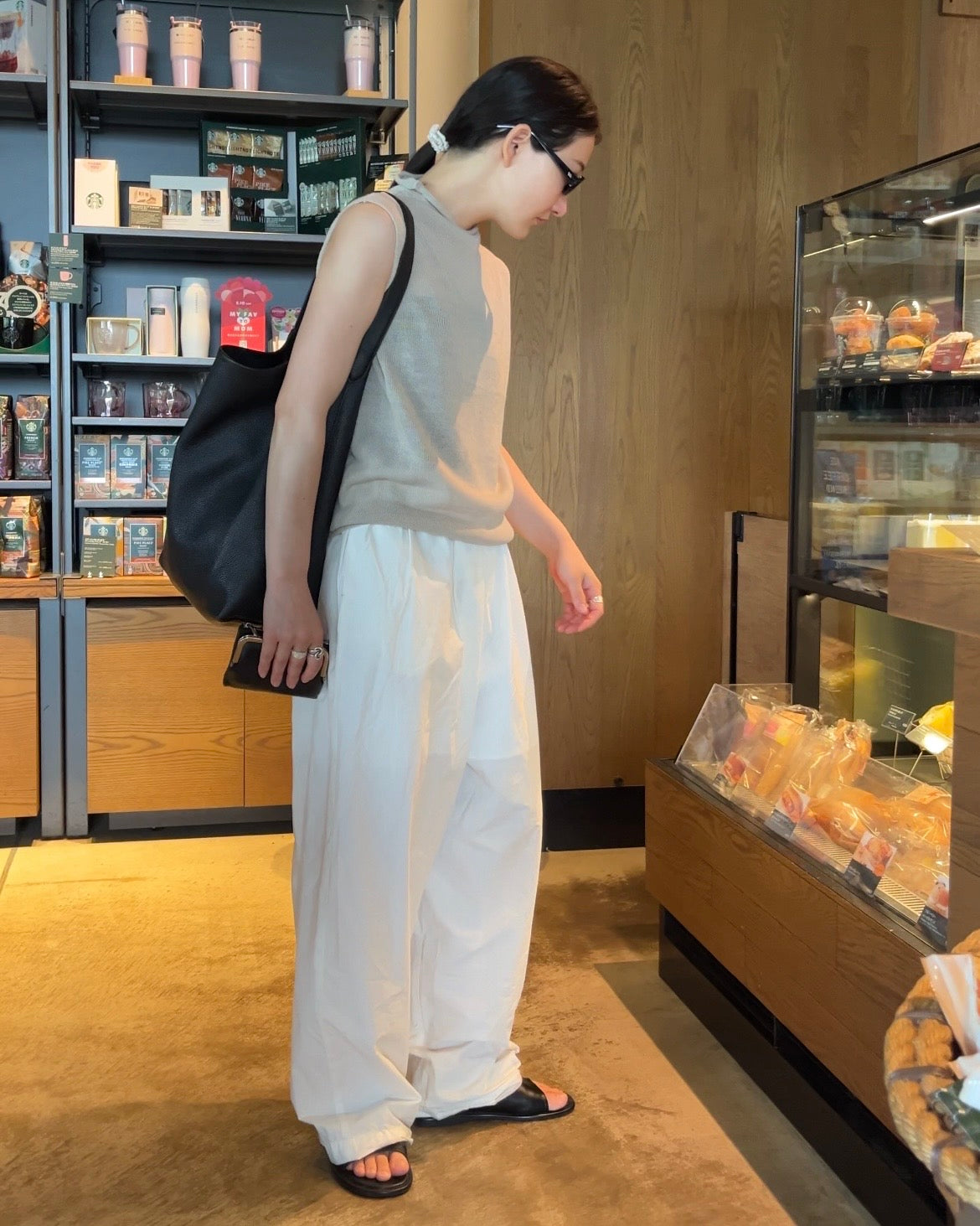 [6/4new]Dry Touch Knit beige　