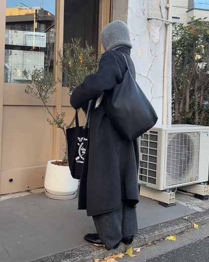 Calm Layer Double Coat Gray