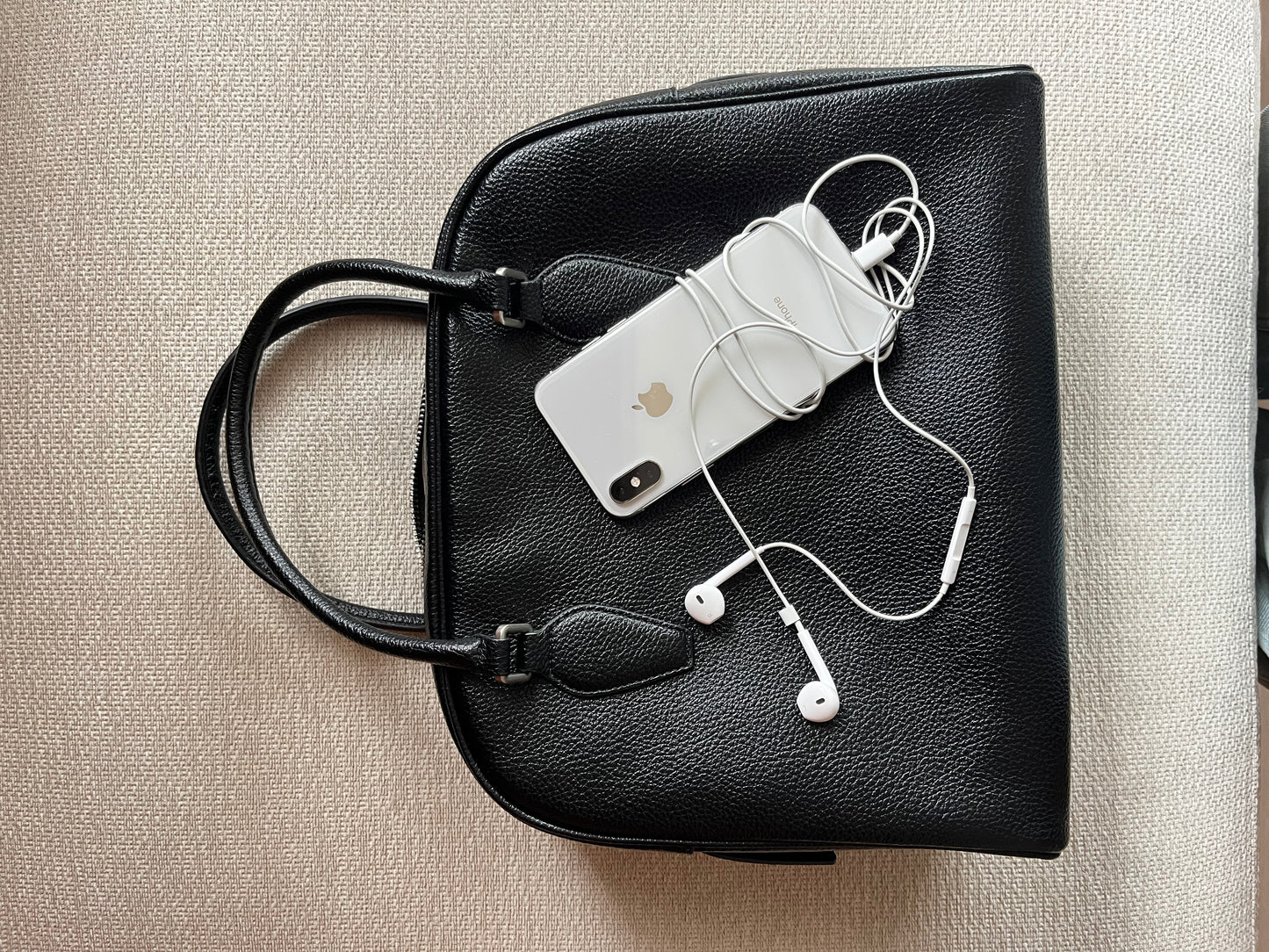 Boston Leather Dome Bag