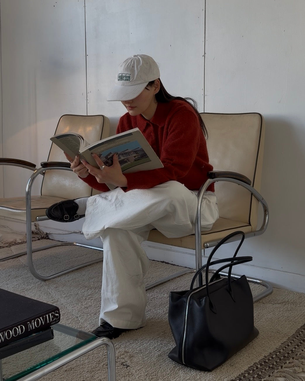 [2/12new] Cotton Wide Balance Pants