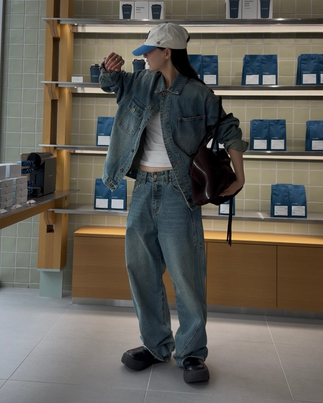 10/30 new]Washed Denim set blue 11月下旬〜12月上旬入荷分 – A.subjjject