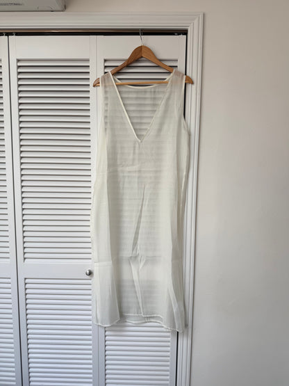 [6/11new]Tencel Sheer Drape Dress