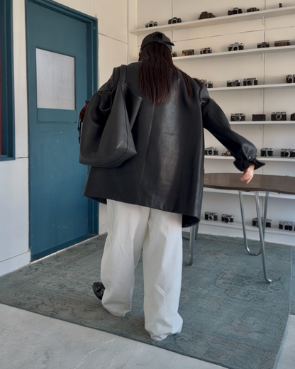 [2/12new] Cotton Wide Balance Pants