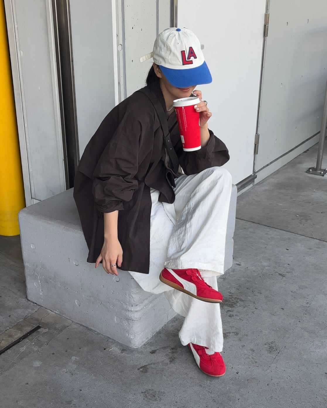 [8/28new][予約] Ballet Line Sneakers red 9月下旬入荷予定