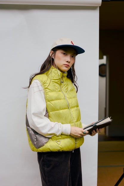 [10/22new] glossy padded vest YW