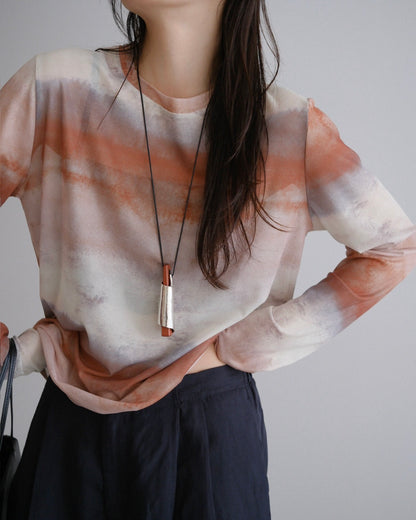 [7/30 new]Earth strat Sheer Tee