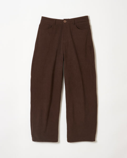 stretch corduroy straight pant blown