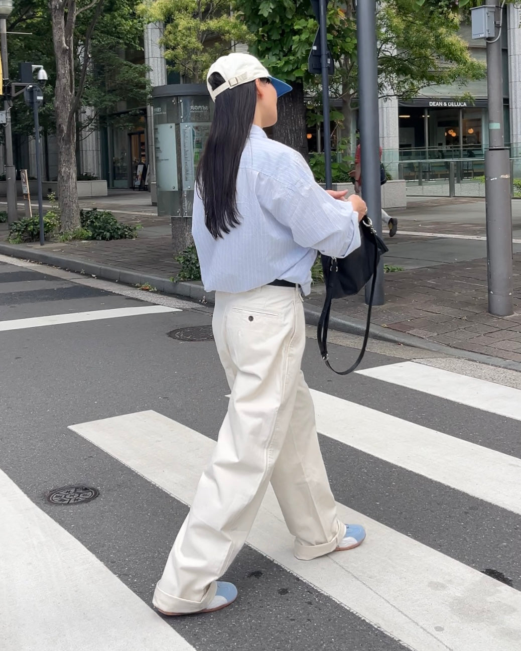[9/18new][予約]Cotton Wide-Leg Pants 10月初旬～中旬入荷