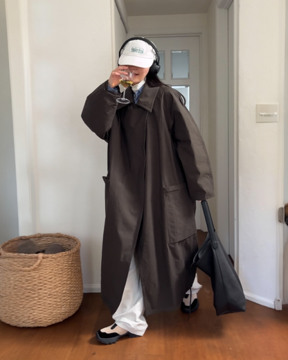 [12/4new]Cotton Canvas Coat khaki 12月下旬入荷分