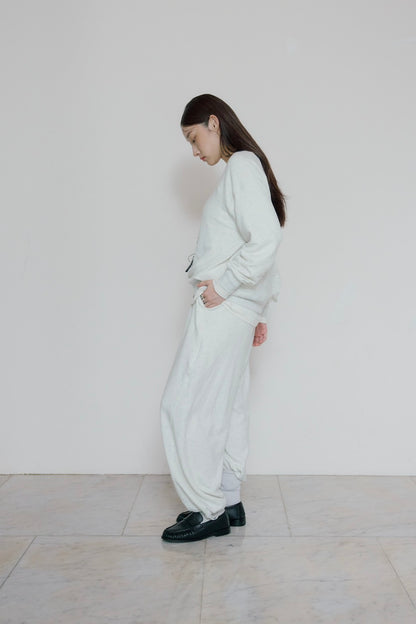 [10/15new] hem light sweat tops WH