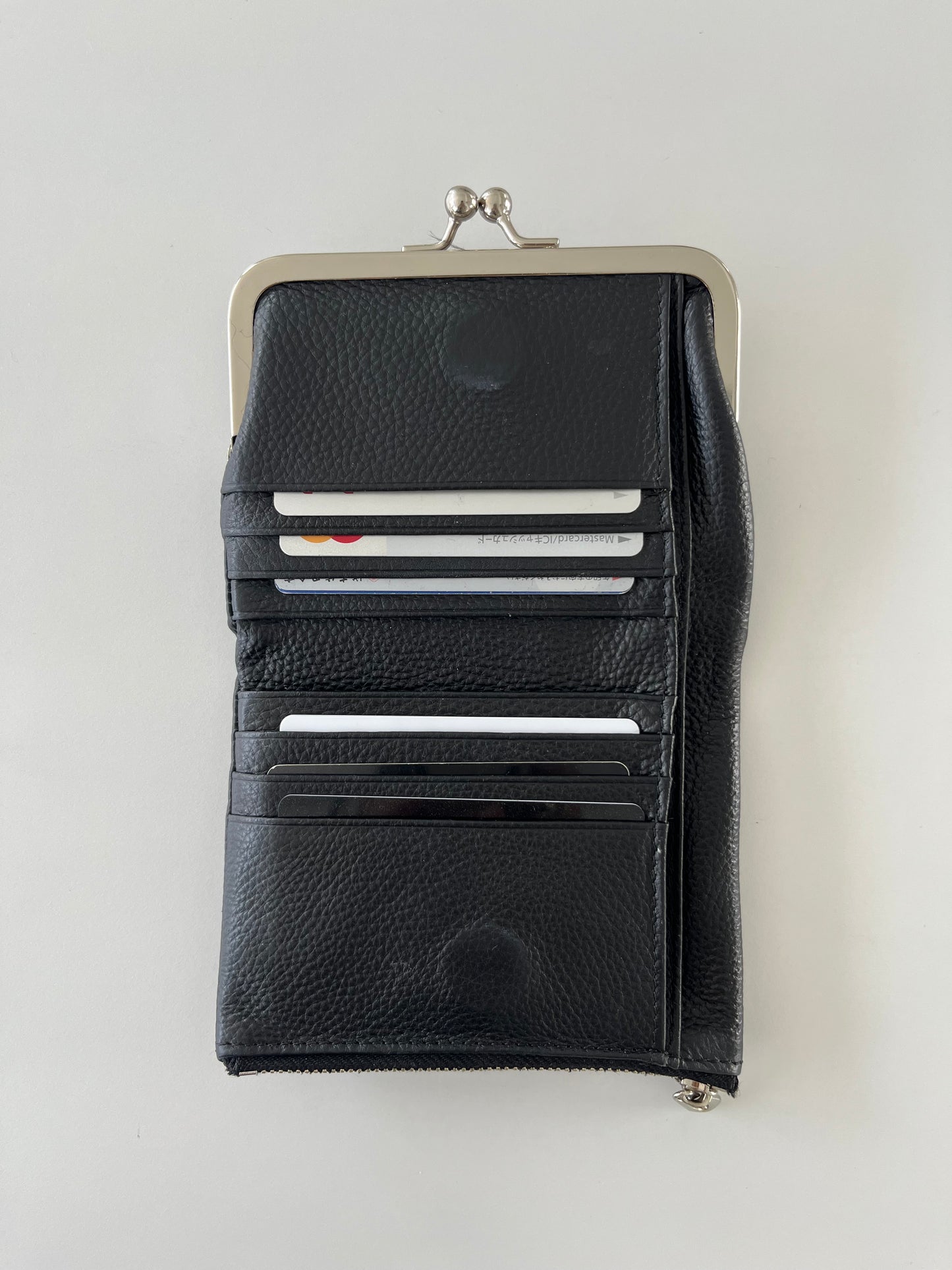 [7/23 new]Soft Leather Frame Wallet