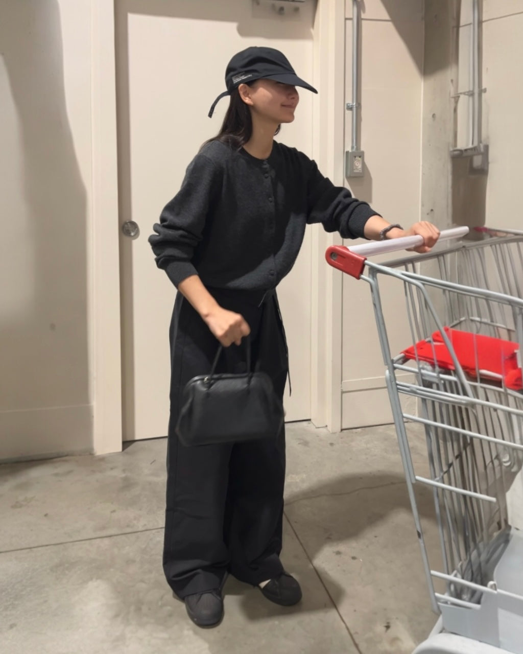 10/23new]Belt Detail Wide Pants black – A.subjjject