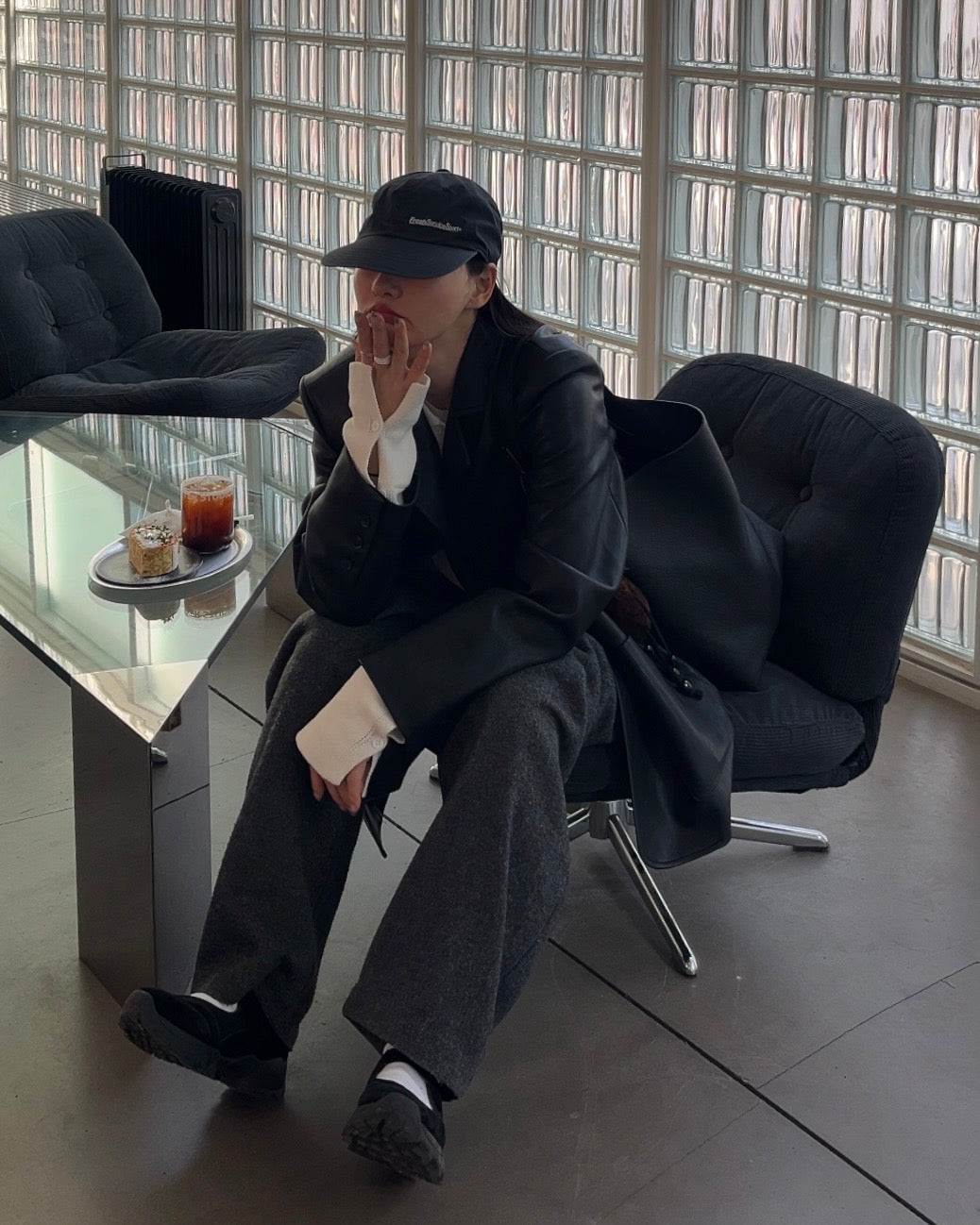 [2/12new]Soft Leather Mary Jane Shoes