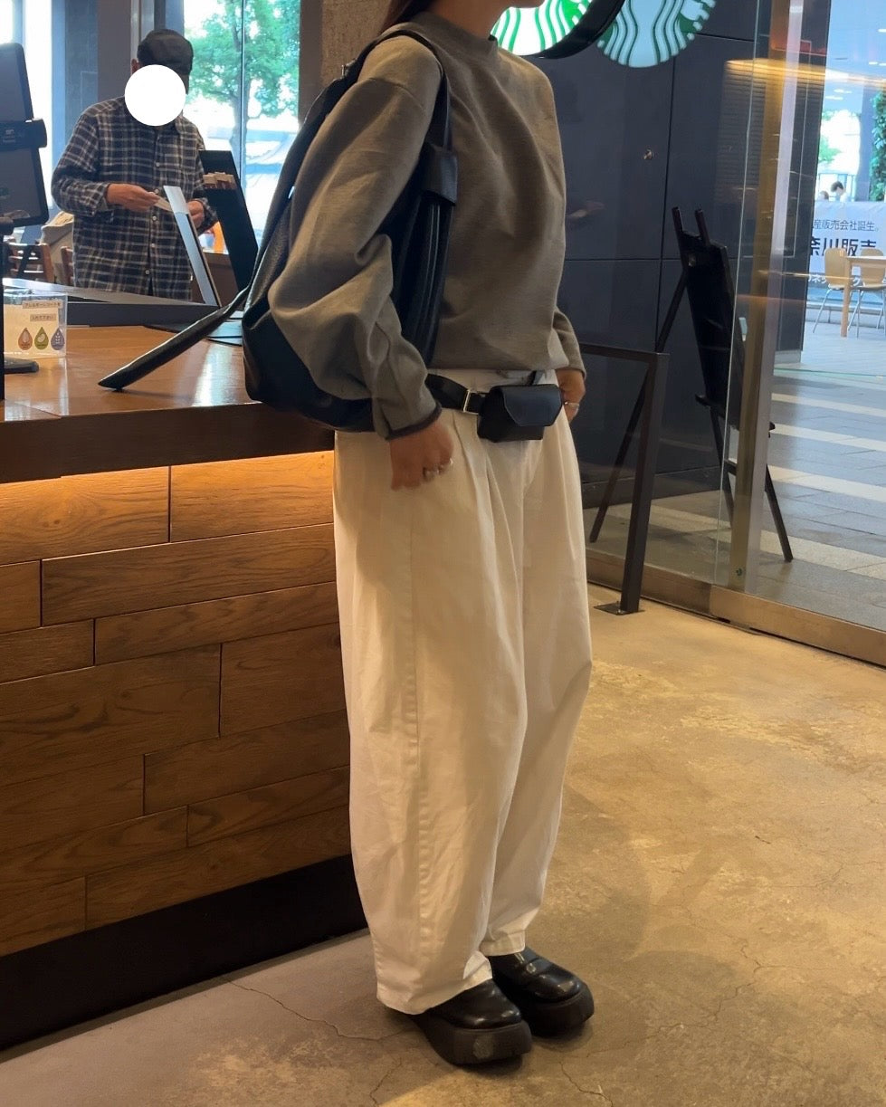 2way croissant shoulder bag black