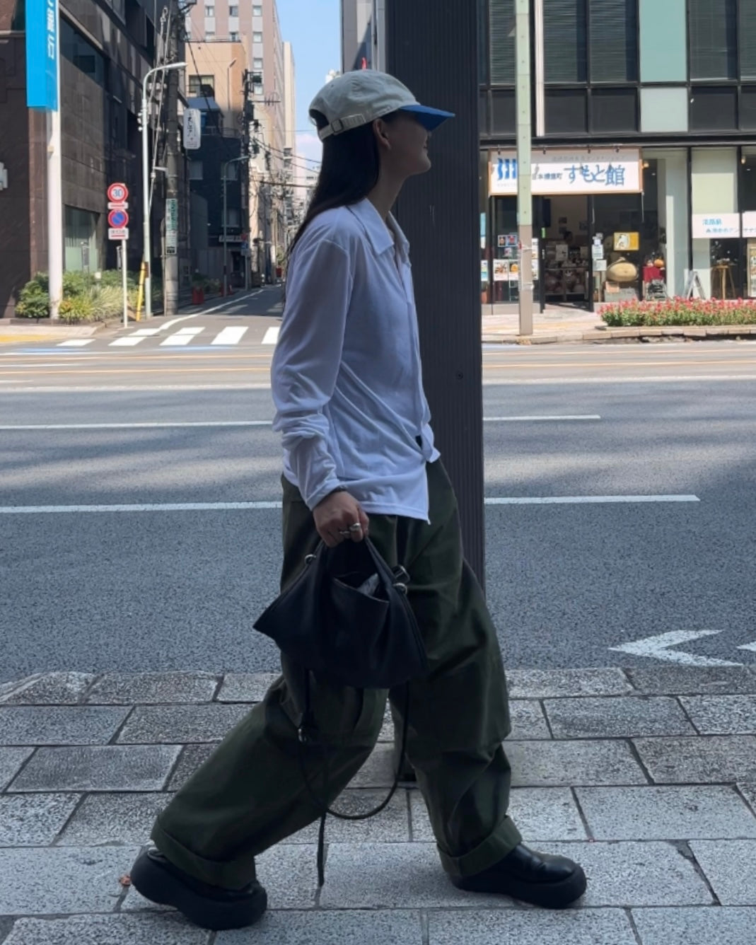 [9/4new]Airy Light Shirt white