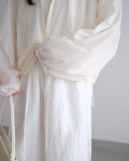 [8/6new]air balloon jacket ivory 8月中旬～下旬入荷
