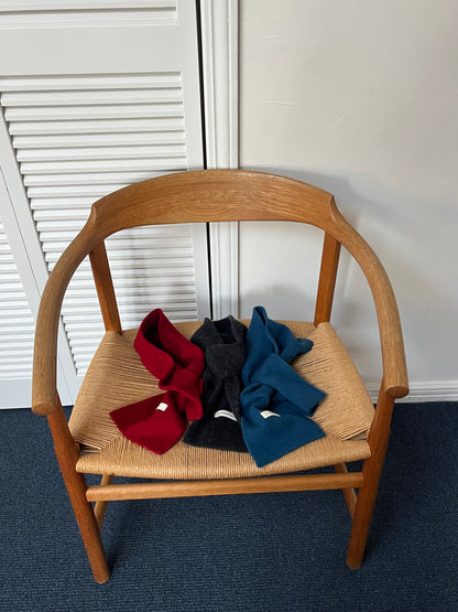 Wool Neck Wrap Red